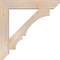 Ekena Millwork Balboa Slat Smooth Bracket, Douglas Fir, 5 1/2"W x 38"D x 38"H BKT06X38X38BOA06SDF - alternate 2